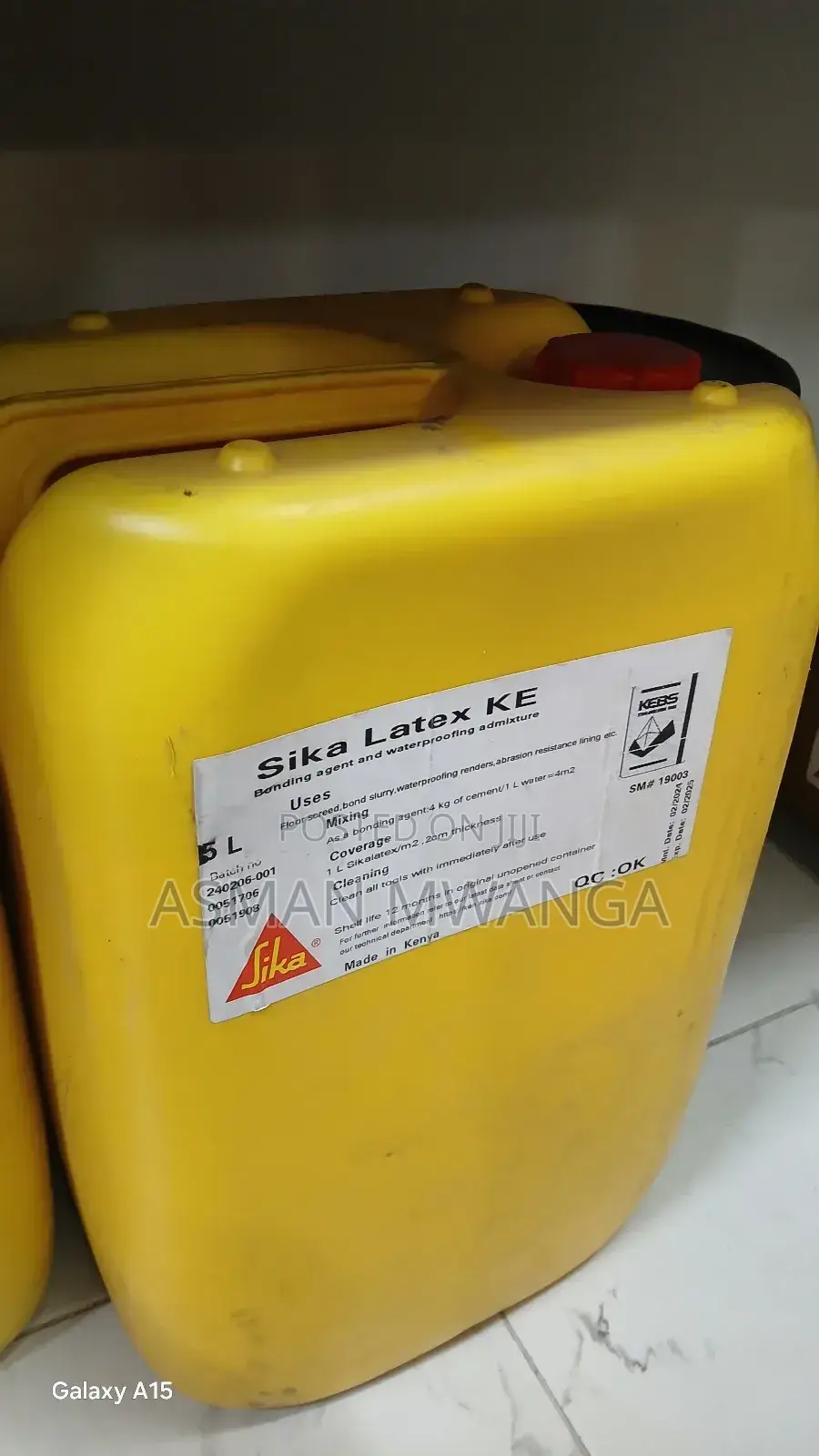 Sika Latex Bonding Admixture 25l