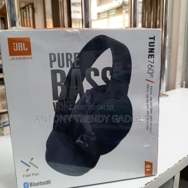 Jbl Pure Bass 760bt Wireless Headphones Long Playtime