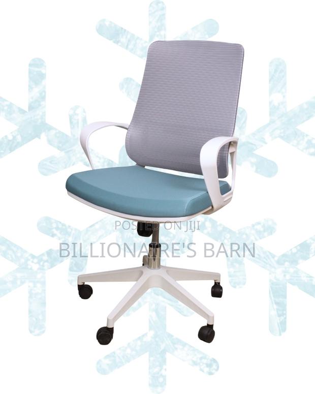 Home Office White Mesh — Ergonomic | Best Deal Online - thumbnail 4