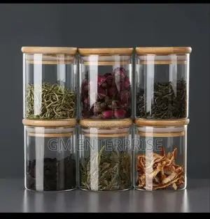 200 Ml Glass Bamboo Spice/Garlic Shot