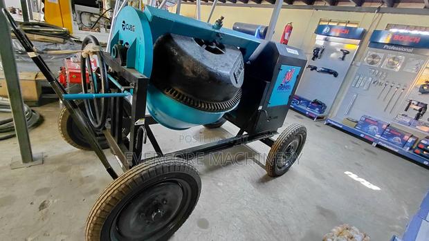 500l Diesel Concrete Mixer With 8hp Aircooled Engine. - thumbnail 2