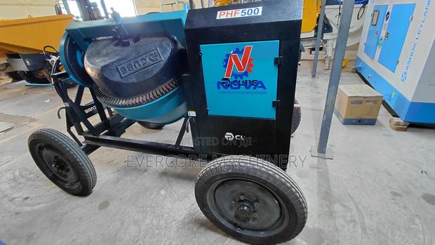 500l Diesel Concrete Mixer With 8hp Aircooled Engine. - thumbnail 3