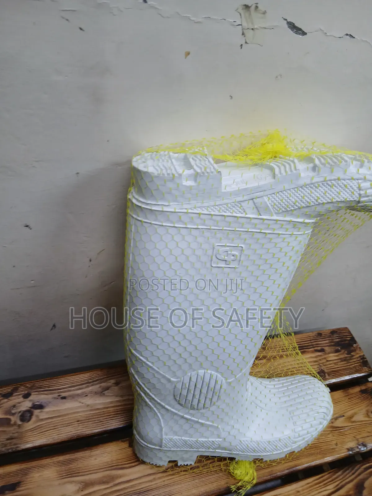 White Prfect Grip Whitegumboots