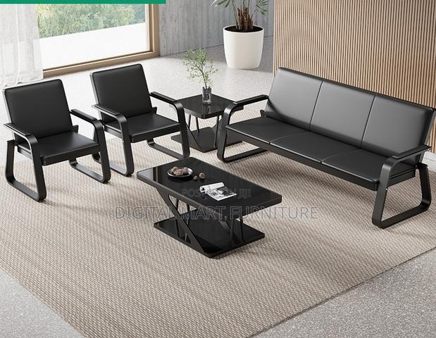 Office Sofa: Smooth Leather Sofa High Quality Materials - thumbnail 10