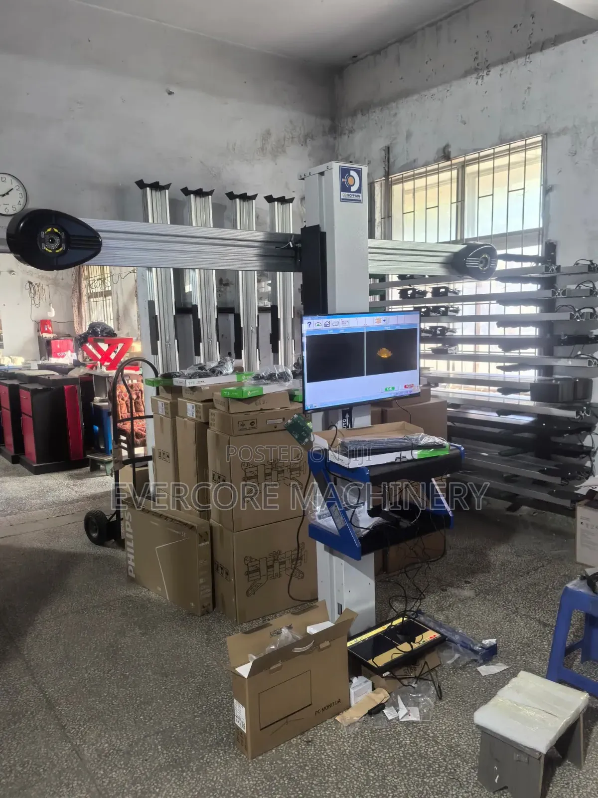 Commercial 3d Wheel Alignment Machine Single Phase.