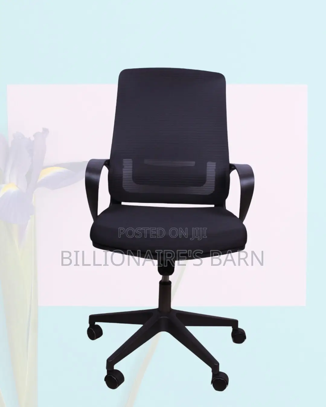 Adjustable Office Strong Base Mesh Stable | Top Seller in Kenya