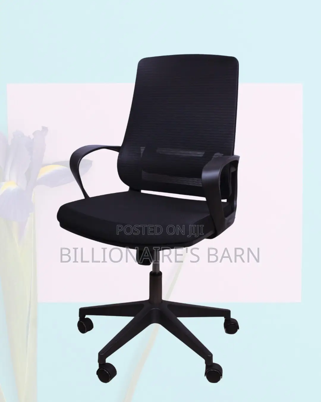 Adjustable Office Strong Base Mesh Stable | Top Seller in Kenya