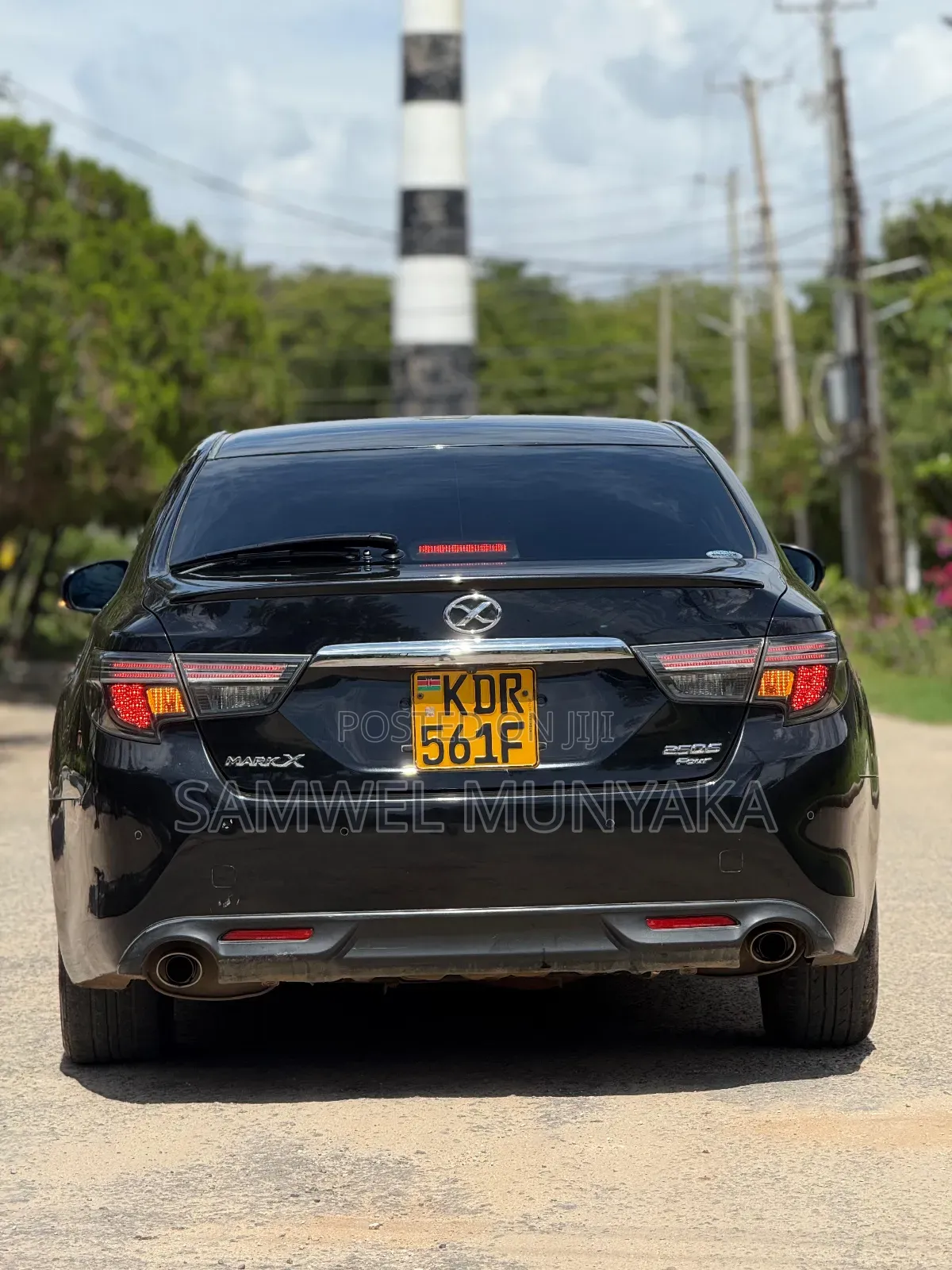 Toyota Mark X 2.5 AWD 2017 Black