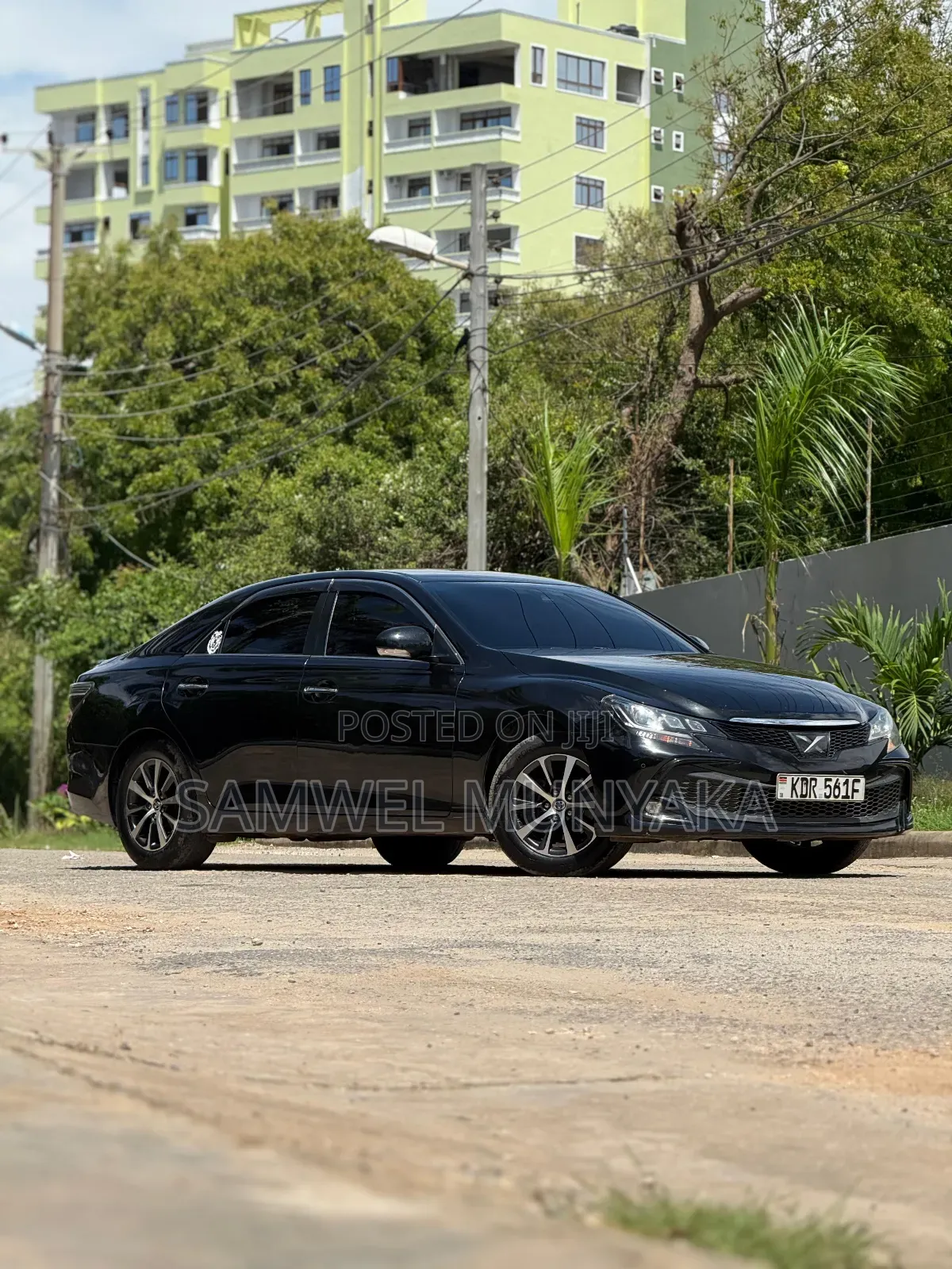 Toyota Mark X 2.5 AWD 2017 Black