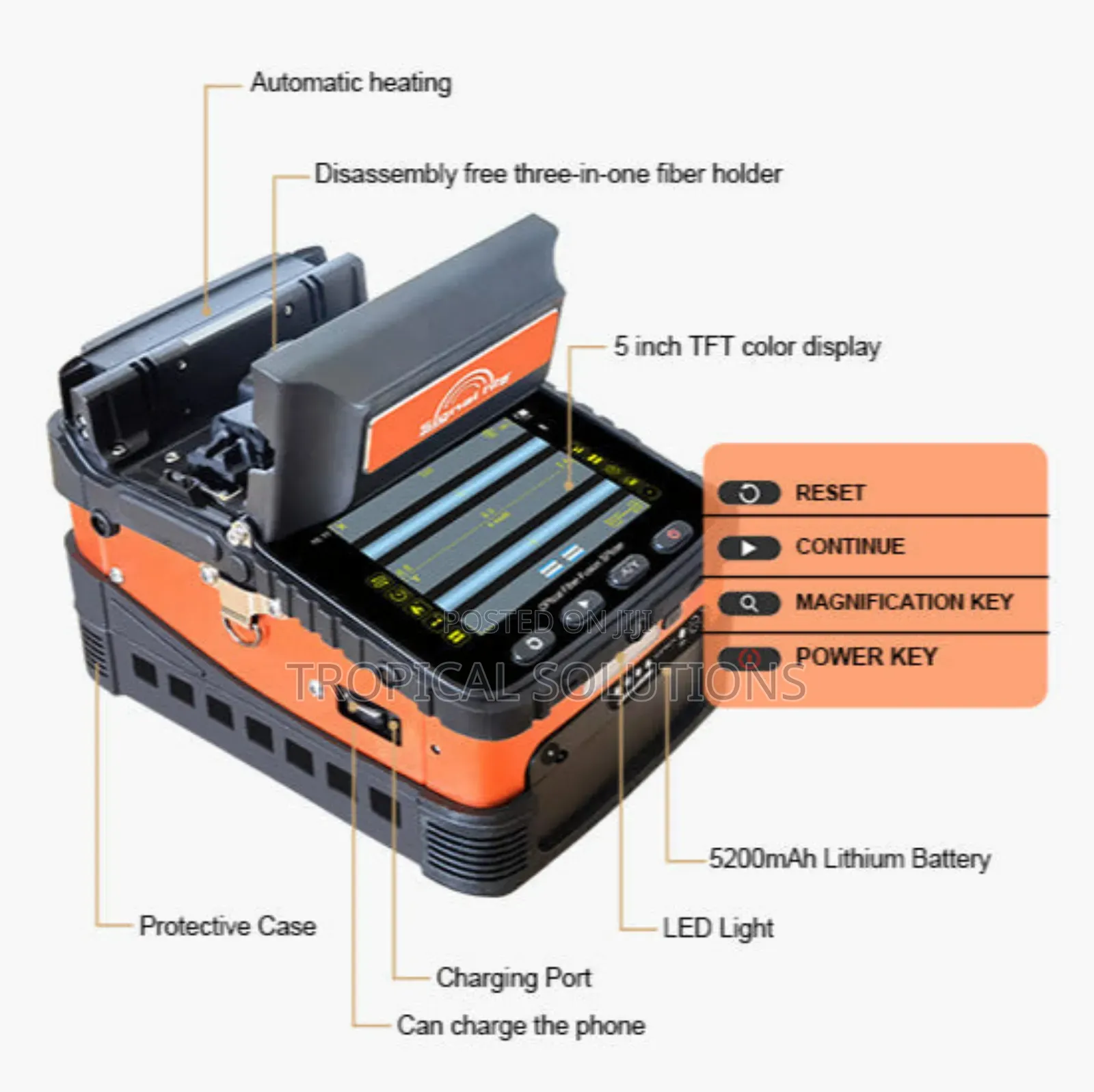 Signal Fire Ai-6a+ Optical Fiber Fusion