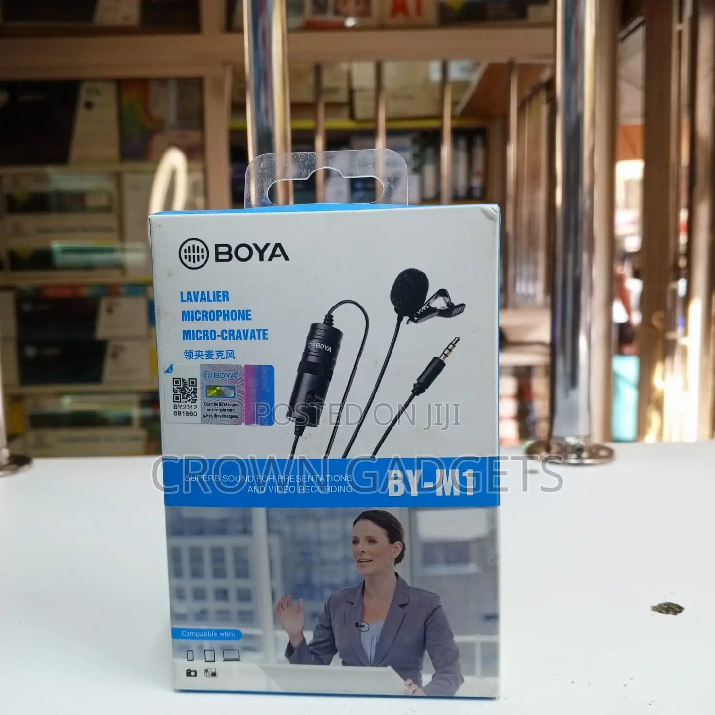 Boya by-M1 Omnidirectional Lavalier Microphone With 6m Cable