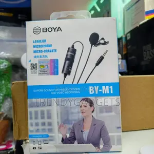 Boya by-M1 Lapel Mic – Superb Sound for Recording Vlogging