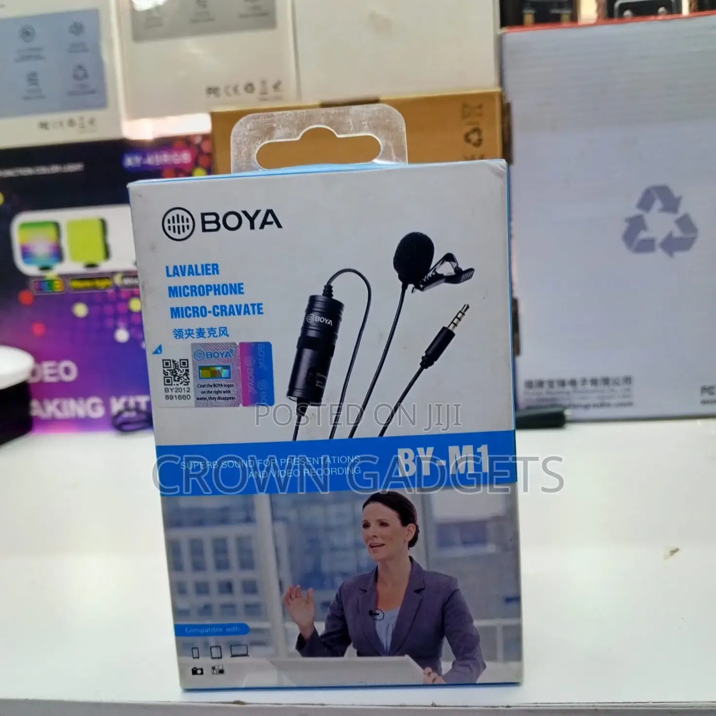 Boya by-M1 Condenser Microphone for Youtube Interviews