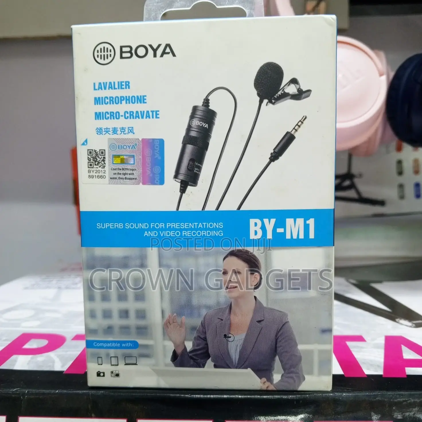 Boya by-M1 Condenser Microphone for Youtube Interviews
