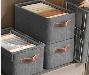 Foldable Multipurpose Hard Fabric Clothes/Closet Organizer*