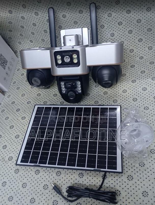 V380 Pro Three Screen CCTV Solar Outdoor Ip66 Waterproof Vts30(4g)