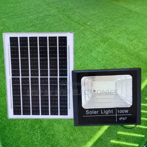Solar Flood Light 100w Ip67 Waterproof Automatic Control High Power