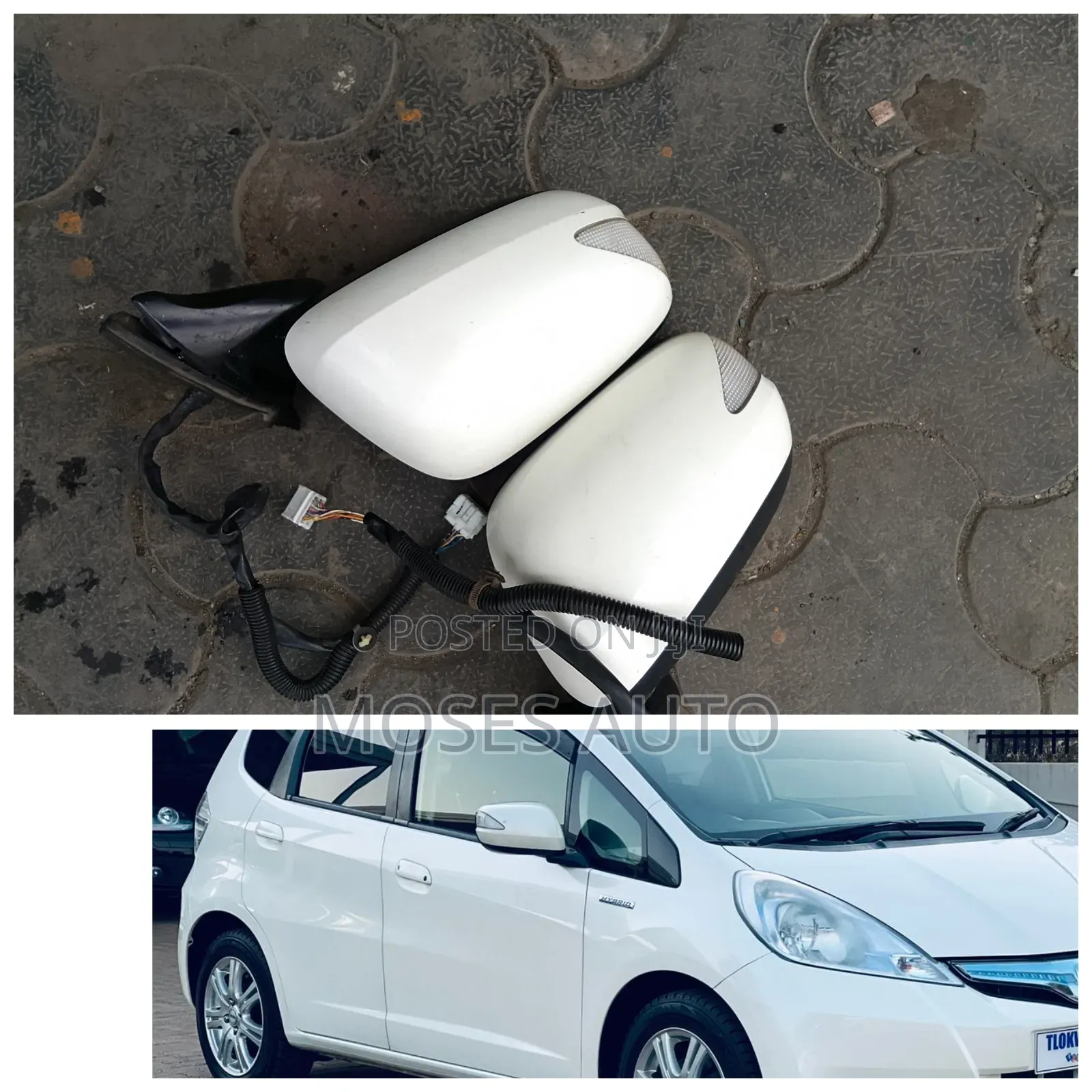 Honda Fit 2010/2011/2012 Side Mirrors