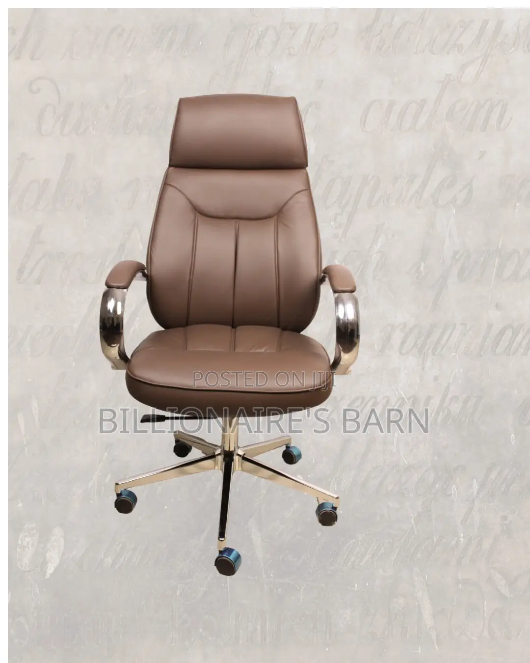 Breathable Chair Leather Executive Brown | Nairobi Delivery