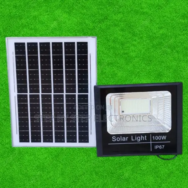 Industrial Grade 100w Ip67 Waterproof Solar Flood Light Dusk to Dawn
