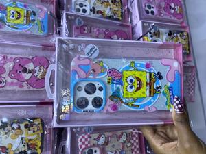 Ertgro Spongebob Case With Glitter and Magsafe for iPhone 16 Pro Max - thumbnail 2