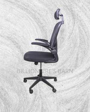 Premium Office High-Back Grey Mobility | Nairobi Delivery Guaranteed