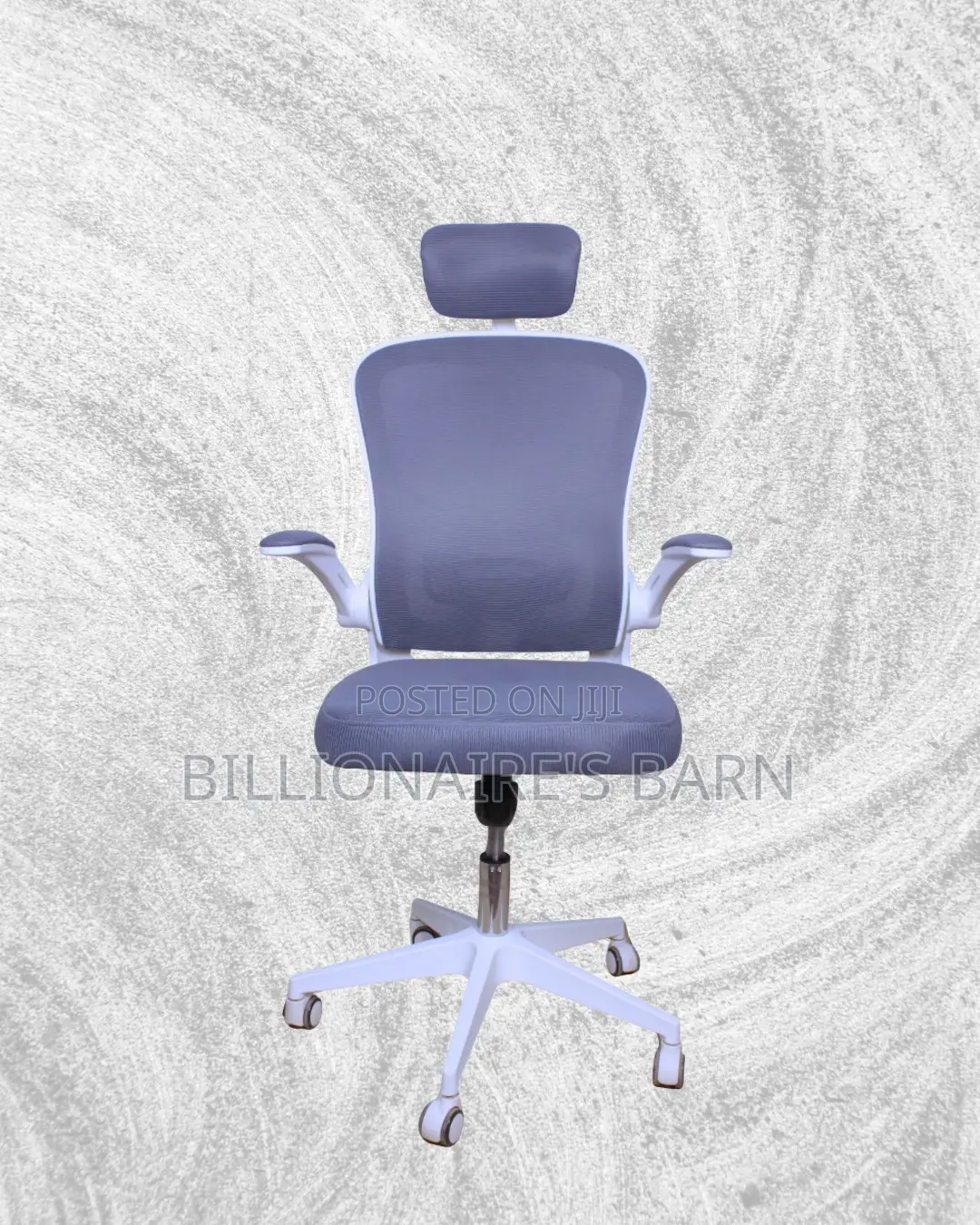 Adjustable Ergonomic White Orthopedic — Chair | Nairobi Delivery