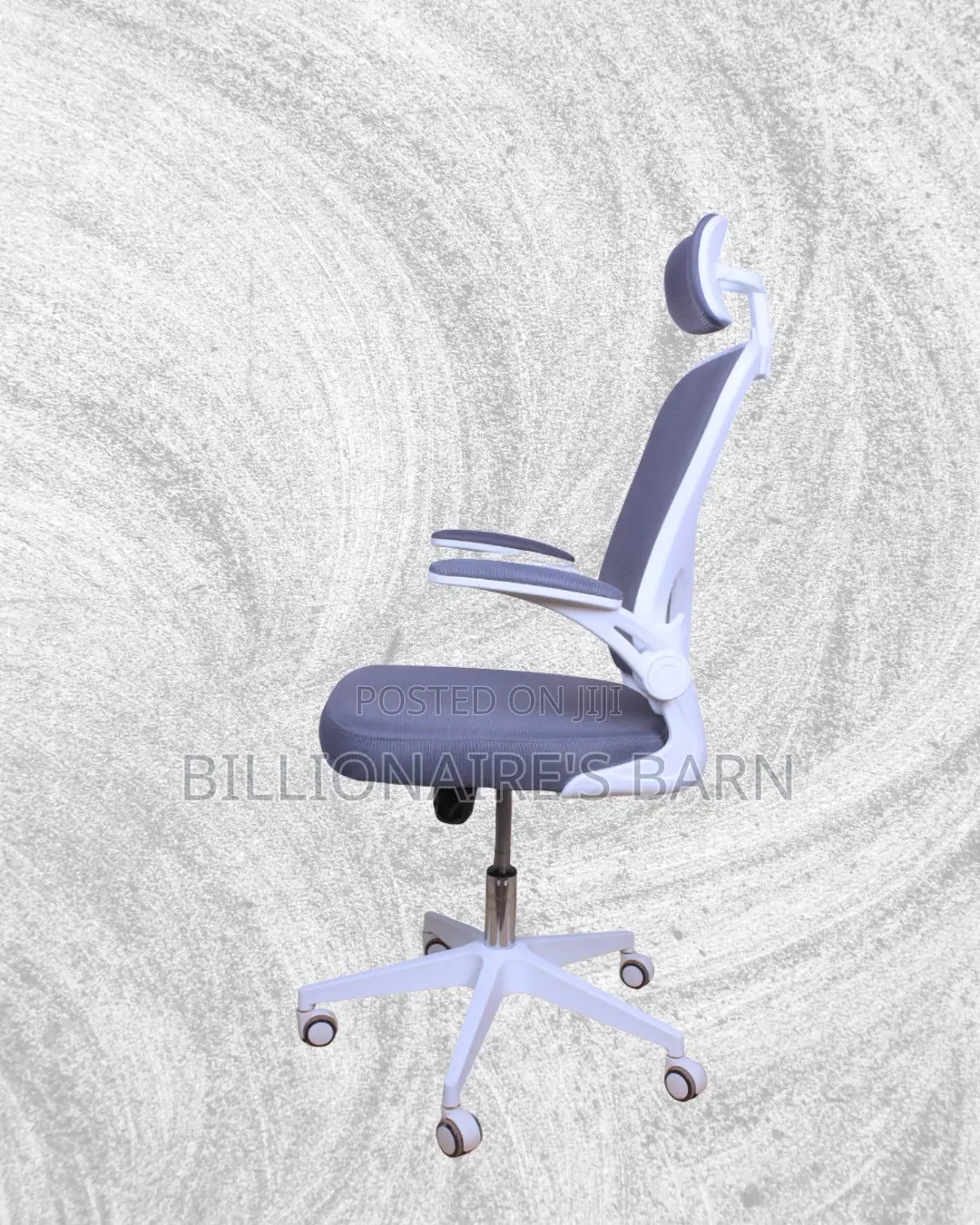 Adjustable Ergonomic White Orthopedic — Chair | Nairobi Delivery