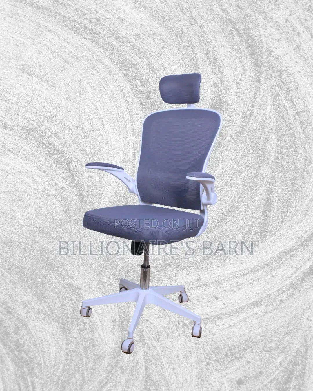 Adjustable Ergonomic White Orthopedic — Chair | Nairobi Delivery