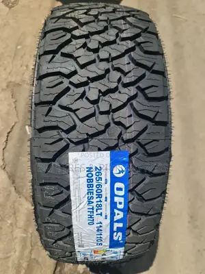 265 /60 R18 Opals Tyres (All Terrrain)