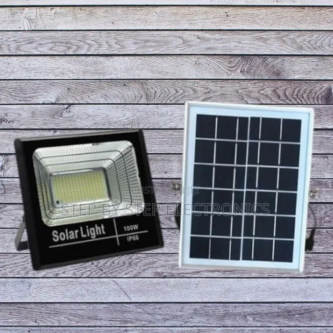 Outdoor 100w Ip67 Waterproof Solar Flood Light for Driveway Security