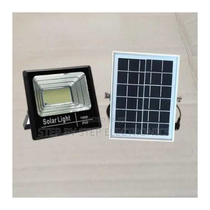 100w Solar Flood Light Ip67 Waterproof for Home Entrance Lighting
