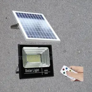 Home Security 100w Solar Flood Light Ip67 Waterproof Remote Control