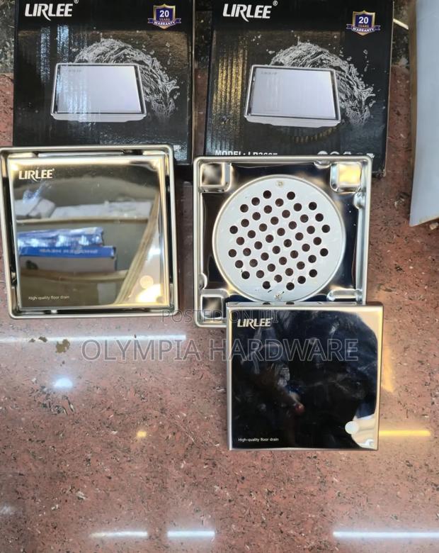Lirlee Modern Floor Drain Square (2 in One)