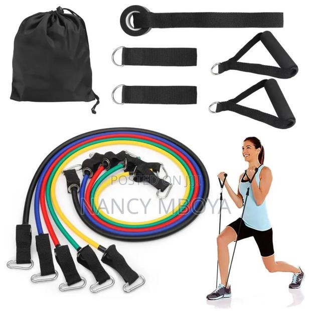 11pcs Exercise Resistance Bands - main view