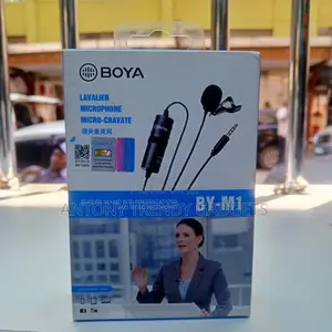 Boya By-m1 Clip-on Microphone For Clear Professional Audio