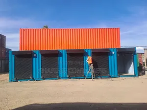 40ft Container Shops 4 Doors