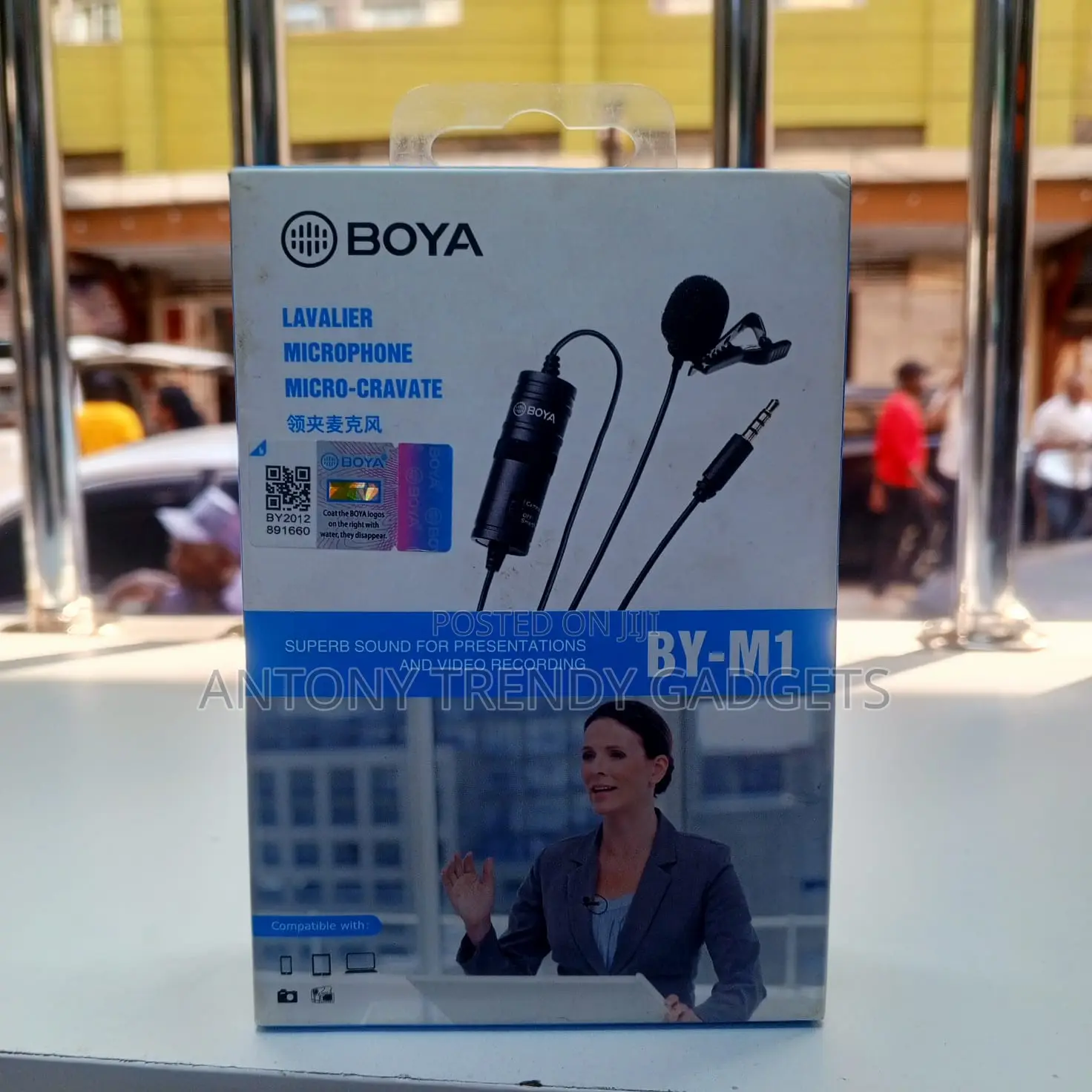 Boya By-m1 Wired Lavalier Mic For Youtube & Content Creators