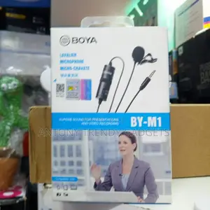 Boya By-m1 Wired Lavalier Mic For Youtube & Content Creators