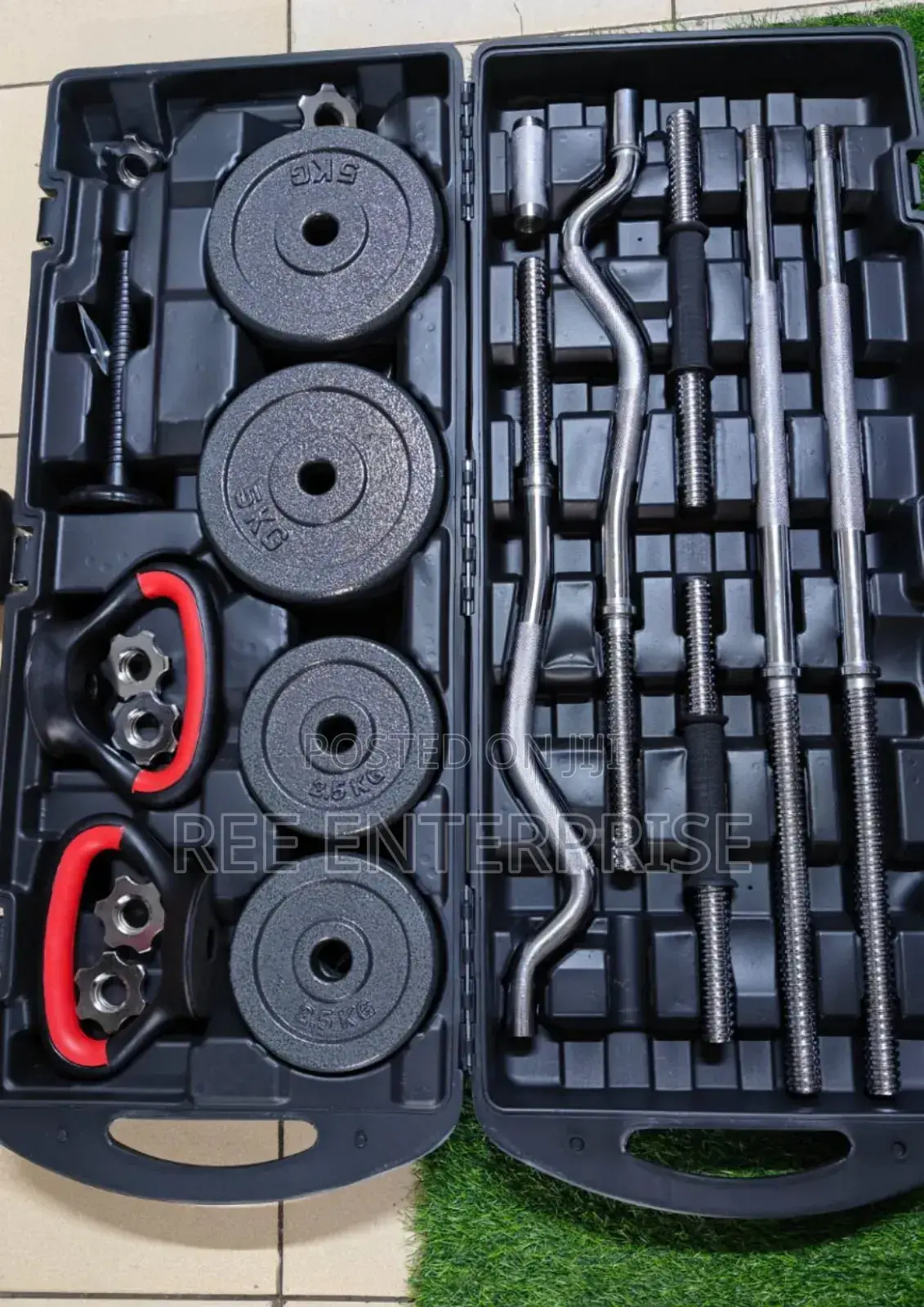 58kg Dumbbells Set Brand New