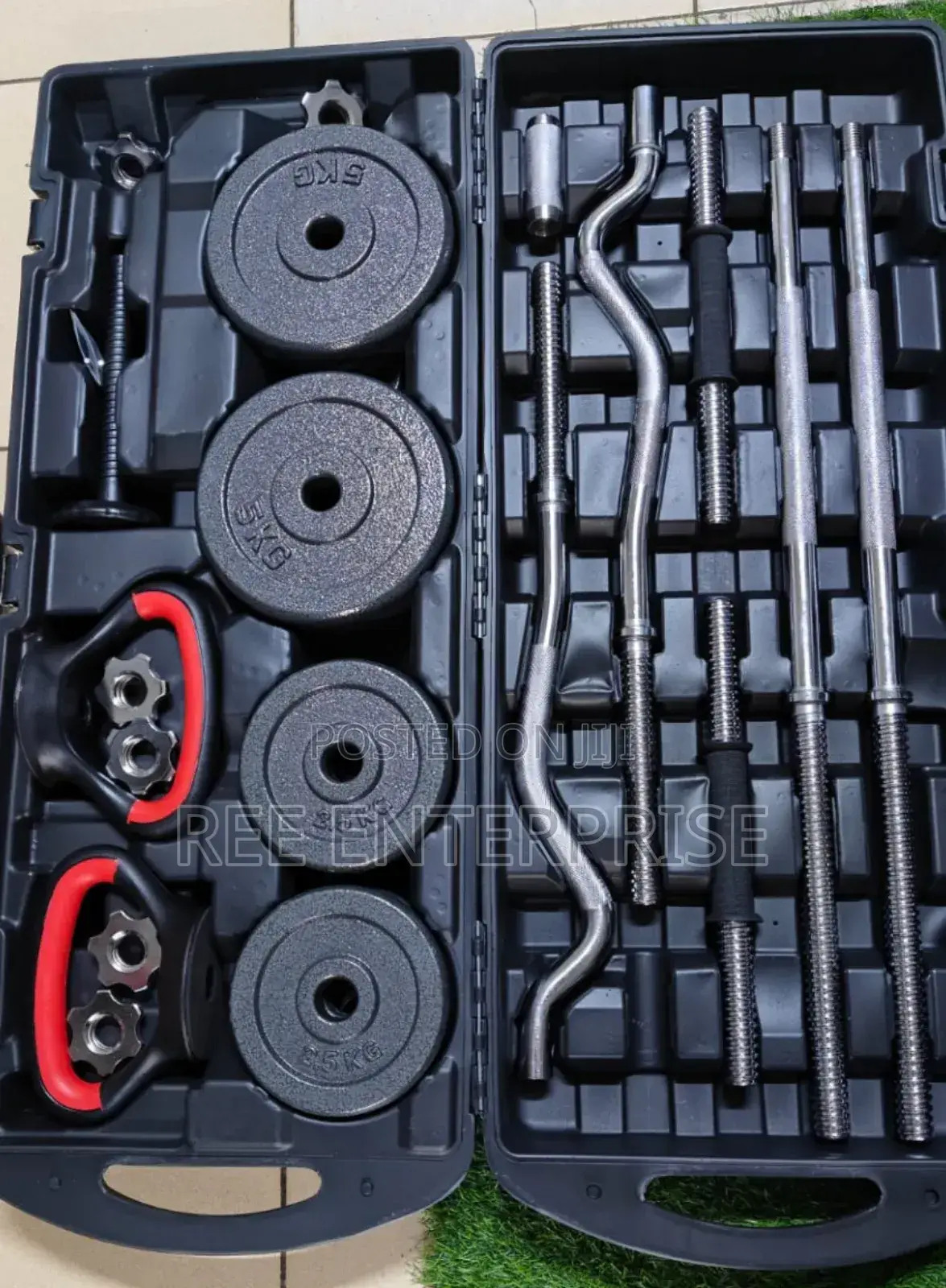58kg Dumbbells Set Brand New