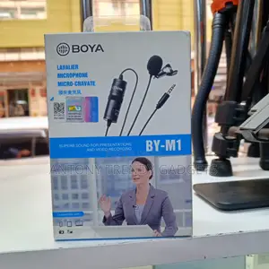 Boya By-m1 Omnidirectional Mic – Ideal For Interviews & Video