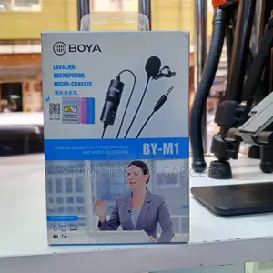 Boya By-m1 Omnidirectional Mic – Ideal For Interviews & Video
