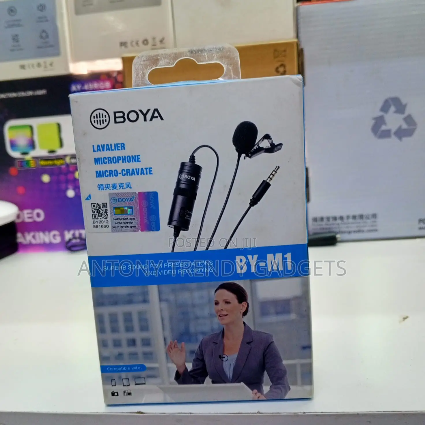 Boya By-m1 Condenser Mic For Dslr Cameras & Smartphones