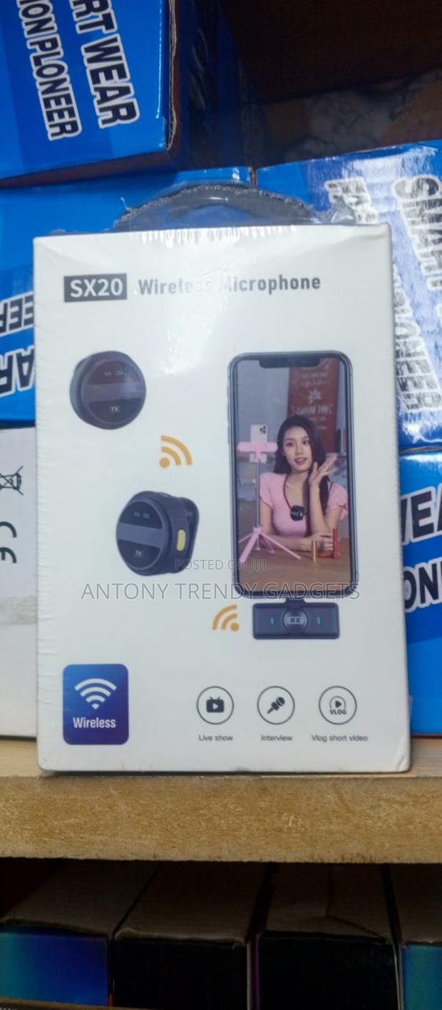 Sx20 Magnetic Wireless Mic With Noise Cancellation - thumbnail 2