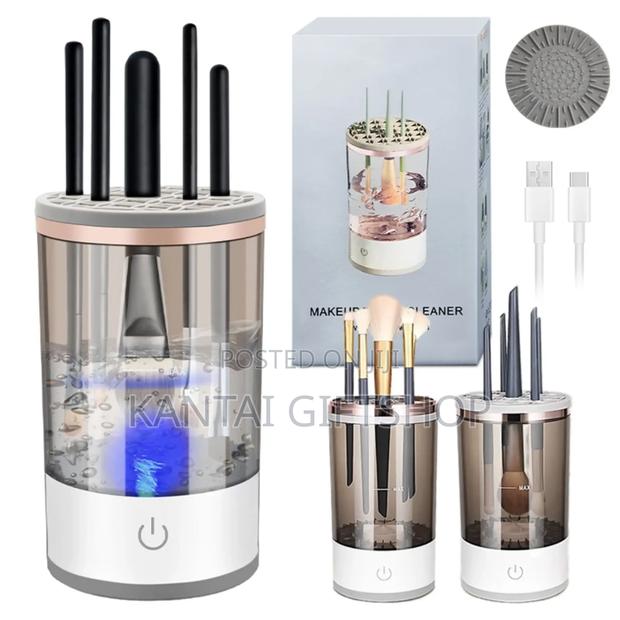Makeup Brush Cleaner and Holder - main view