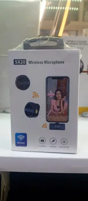Sx20 Rechargeable Wireless Microphone For Smartphones