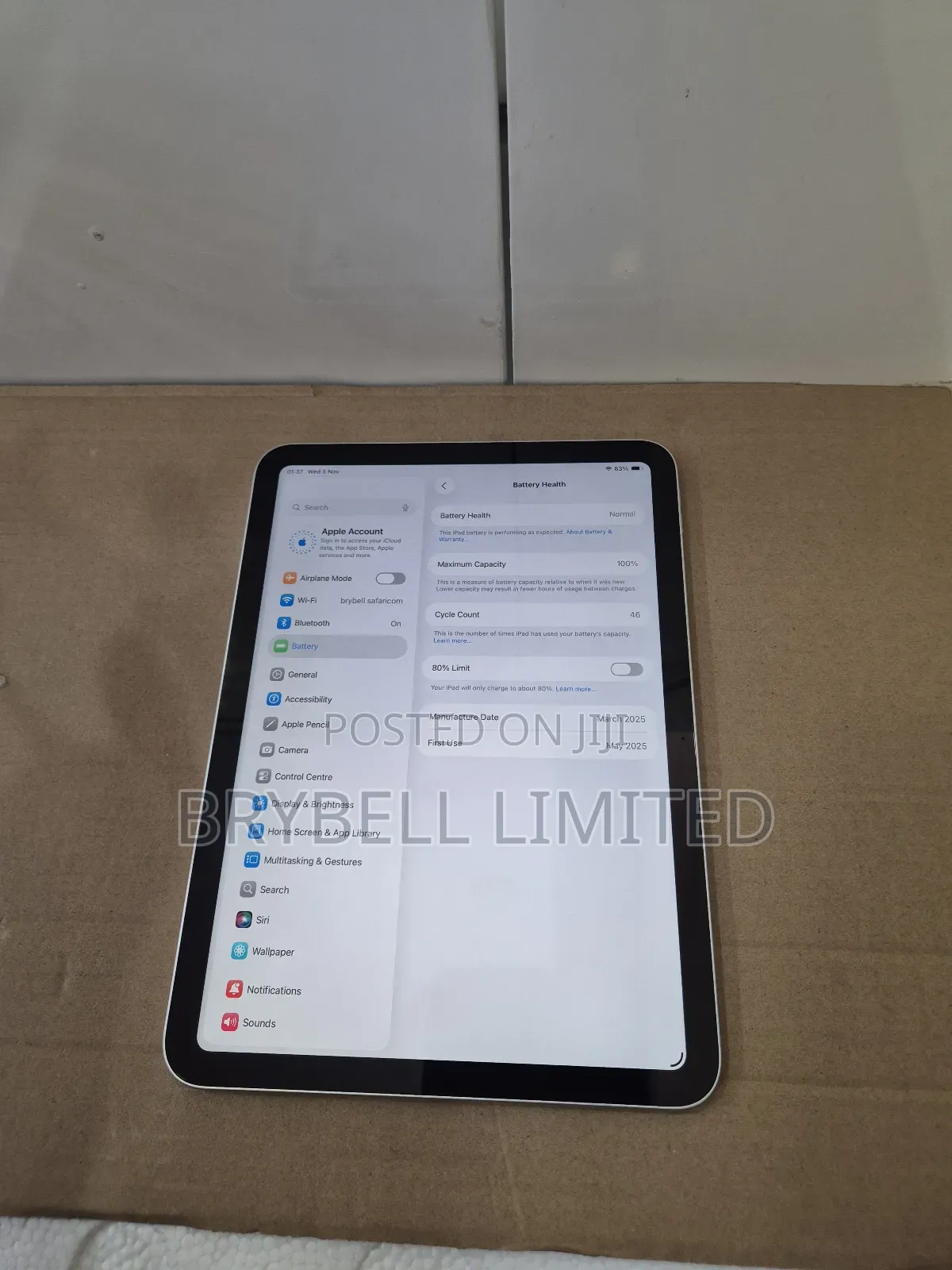 Apple iPad Pro 11 (2024) 128 GB Silver