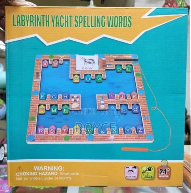 Labyrinth Yatch Spelling Words - main view
