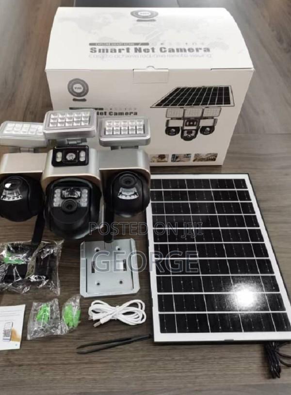 New V380 4g Wireless Ptz Solar Camera With High Quality Imaging